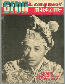 Genii Magazine October 1957 Chang on the Cover