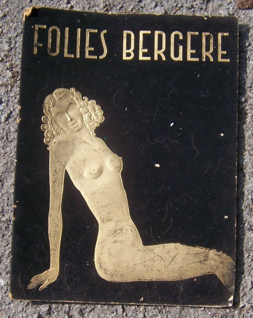 Vintage Follie Berge Souvenir Program, Paris France
