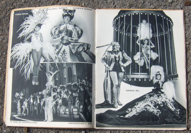 Vintage Follie Berge Souvenir Program, Paris France