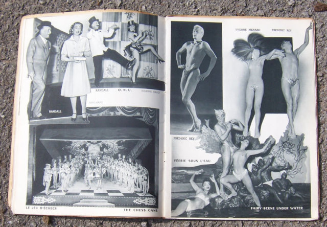 Vintage Follie Berge Souvenir Program, Paris France