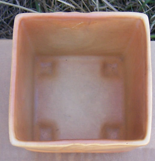 Vintage Roseville Pottery Florane Square Planter 90-4