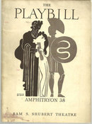 Playbill Alfred Lunt and Lynn Fontanne in Amphitryon