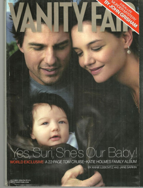 Vanity Fair Magazine October 2006 Tom Cruise Katie Suri