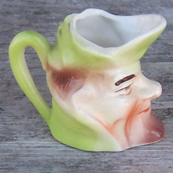 Czechoslovakia Man w/ Red Beard and Green Hat Toby Mug