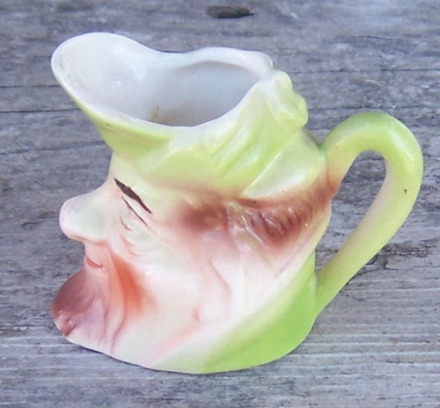 Czechoslovakia Man w/ Red Beard and Green Hat Toby Mug