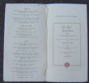 Vintage Menu From Cafe Royal, Dallas, Texas