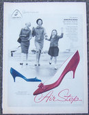 1959 Air Step Americana Women's Shoes Life Magazine Ad