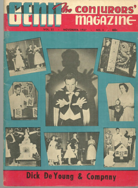 Genii Magazine November 1957 Dick DeYoung and Co.