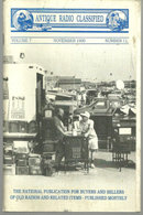 Antique Radio Classified Mag November 1990 Conference