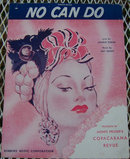 No Can Do Monte Proser's Copacabana Revue 1945 Music