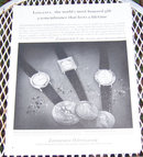 1963 Longines Watch Christmas Magazine Advertisement