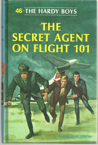 Secret Agent of Flight 101 Hardy Boys #46 Matte Blue