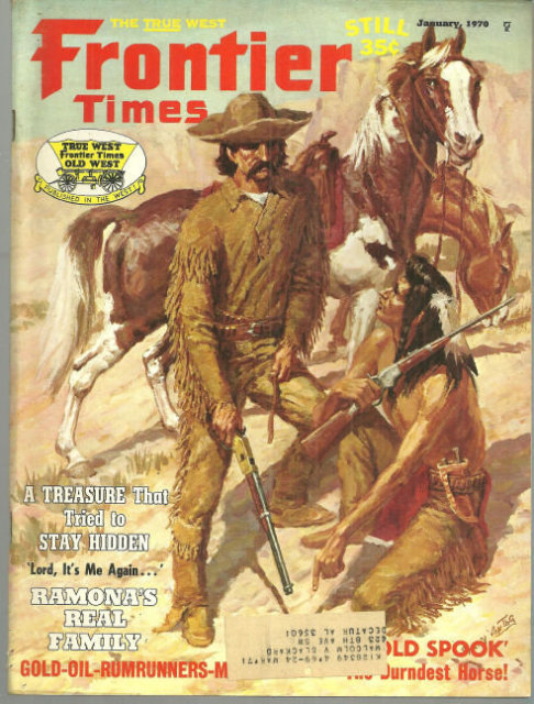 Frontier Times Mag January 1970 Ramona's Real Family