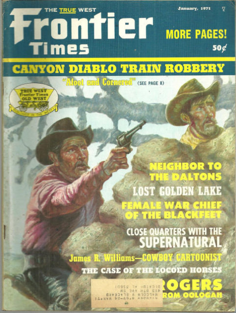 Frontier Times Mag January 1971 James R. Williams