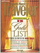 Conde Nast Traveler Magazine January 1996 Gold List