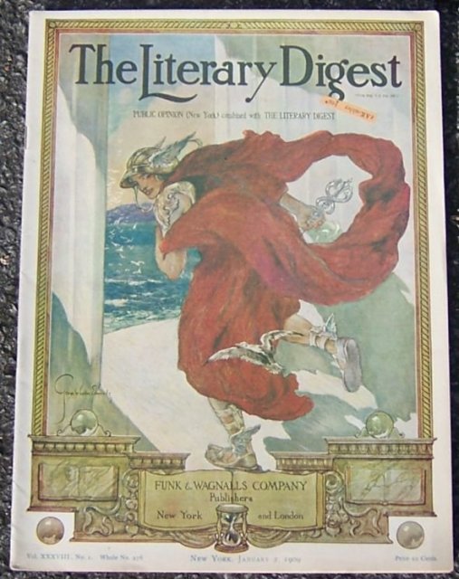 Literary Digest January 2, 1909 The Alpine Afterglow