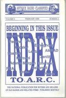 Antique Radio Classified Mag February 1988 AC Radios