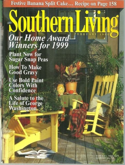 Southern Living Magazine February 1999 Country Living