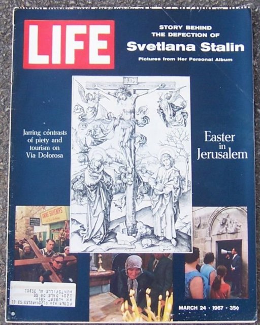 Life Magazine March 24, 1967 Easter in Jerusalem Cover