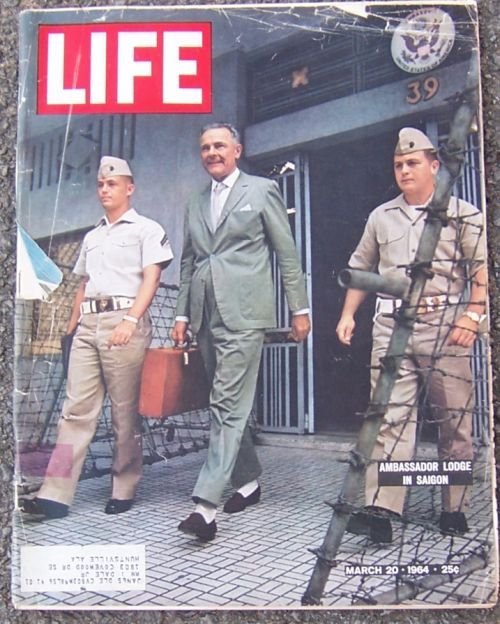 Life Magazine March 20, 1964 Ambassador Lodge in Saigon