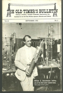 Old Timer's Bulletin September 1982 Wm. G. Housekeeper