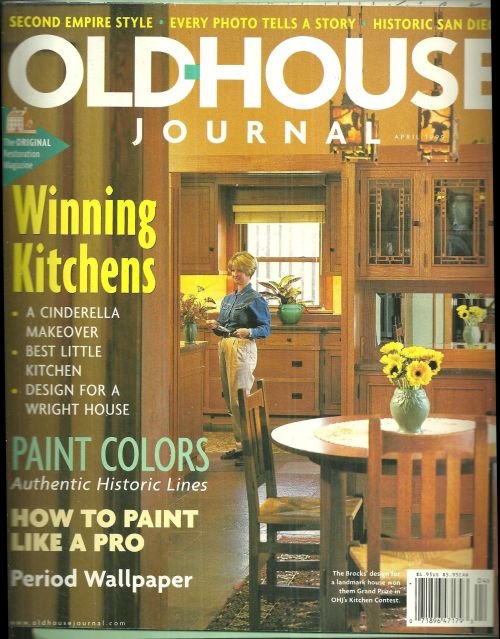 Old House Journal March/April 1999 Glorious Kitchens