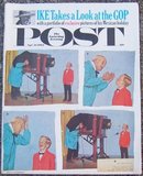 Saturday Evening Post Magazine April 21, 1962 Ike & GOP