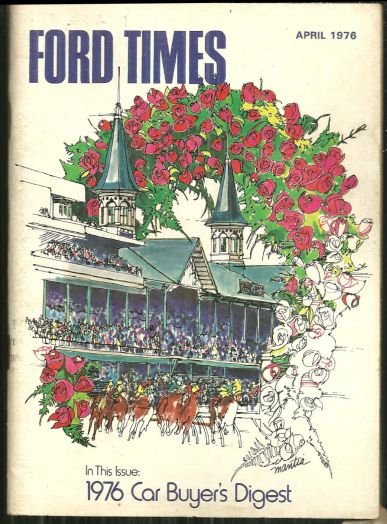 Ford Times Magazine April 1976 Louisville, Kentucky