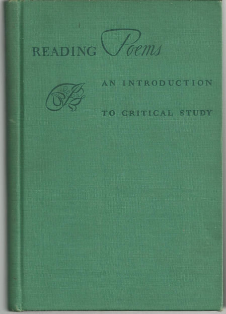 Reading Poems by Thomas Wright 1941 Critical Studies