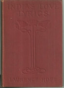 India's Love Lyrics by Laurence Hope 1923 Poetry