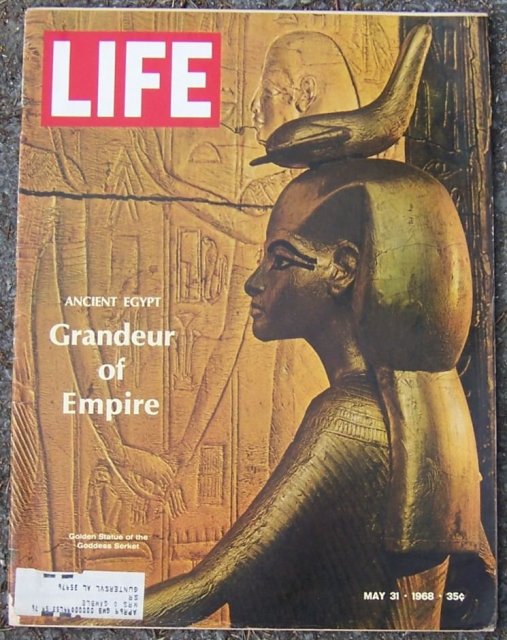 Life Magazine May 30, 1968 Ancient Egypt on Cover