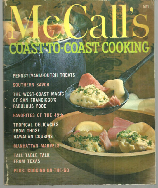 McCall's Coast to Coast Cookbook 1965 Illus Kay Smith