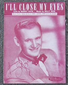 I'll Close My Eyes Featured by Sammy Kaye 1946 Music