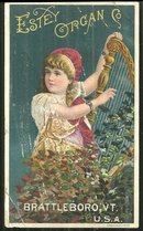 Victorian Trade Card for Estey Organ Co., Vermont