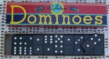 Vintage Set of Dominoes by Halsam in Box