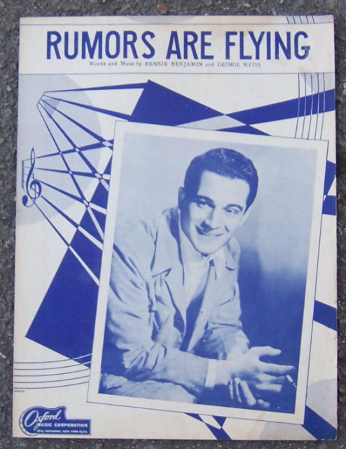 Rumors Are Flying by Bennie Benjamin and George Weiss