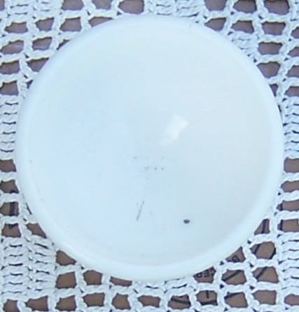 Antique Milk Glass Blackberry Pattern Glass Master Salt