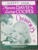 Sleepy Head Marion Davies and Gary Cooper 1934 Music