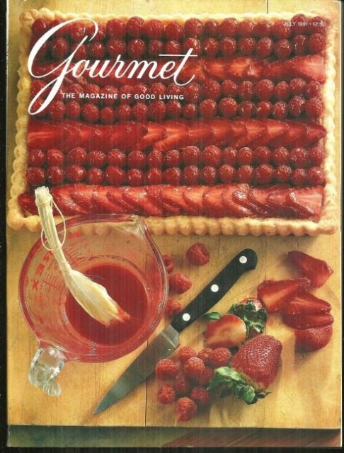 Gourmet Magazine July 1991 Summer Cocktails