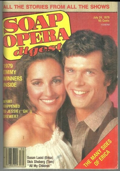 Soap Opera Digest July 24, 1979 Erica and Tom AMC Cover
