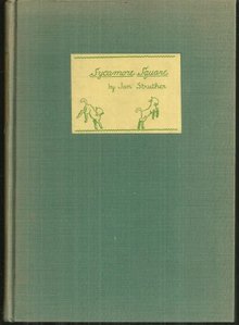 Sycamore Square and Other Verses by Jan Struther 1st ed