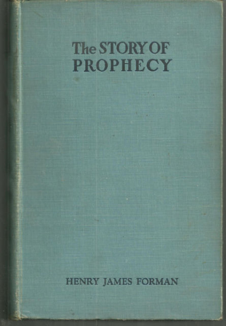 Story of Prophecy in the Life of Mankind 1940 Illus