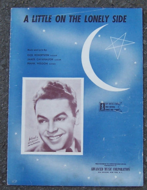A Little on the Lonely Side Featured by Les Brown 1944