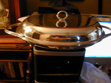 Georgian Sterling Covered Caserole Dish1795