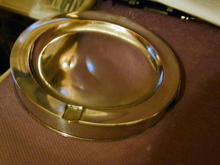 GEORGIAN OLD SHEFFIELD PLATE WARMER ARMORIAL