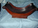 GEORGIAN MAHOGANY CHEESE SERVER