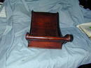GEORGIAN MAHOGANY CHEESE SERVER