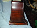 GEORGIAN MAHOGANY CHEESE SERVER