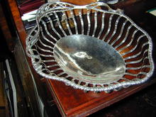 GEORGE III STERLING SILVER BASKET 1765