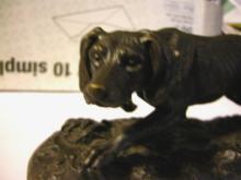 Bronze Dog by Mene Circa 1870